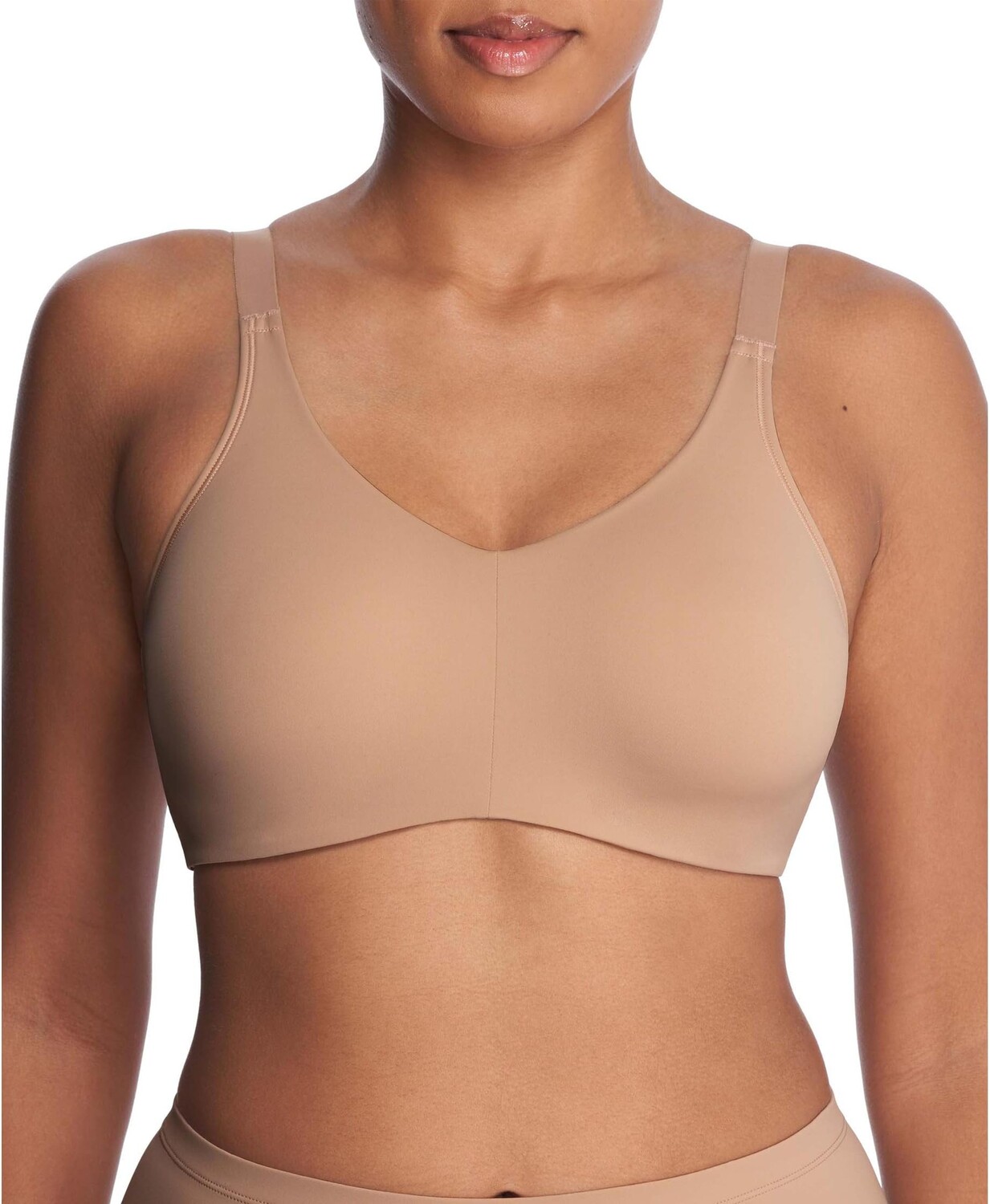 

Активный бюстгальтер на косточках с полной посадкой Power Comfort Natori, цвет Buff