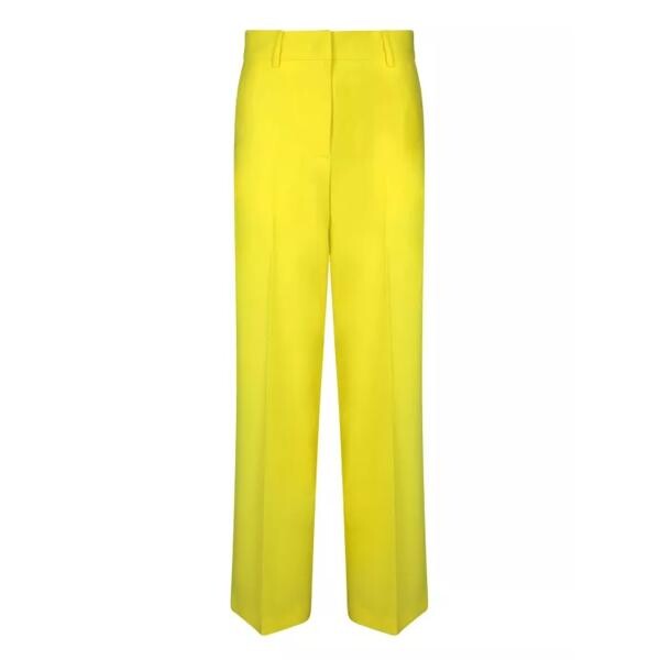 

Брюки wool trousers Msgm, желтый