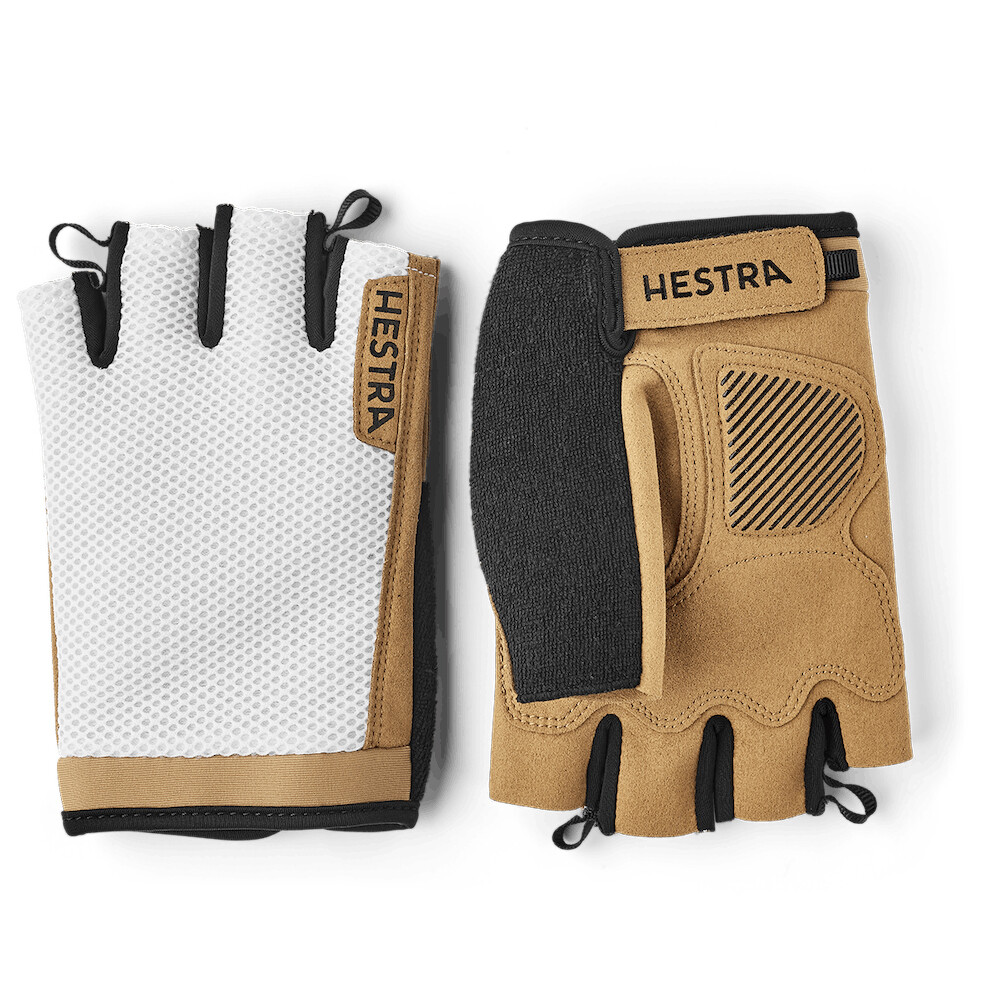 

Перчатки Hestra Bike Short Sr 5 Finger, белый
