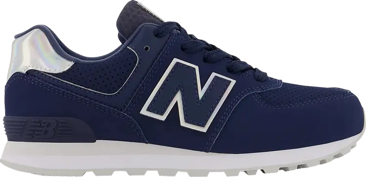 

Кроссовки New Balance 574 Little Kid Wide 'Natural Indigo', синий