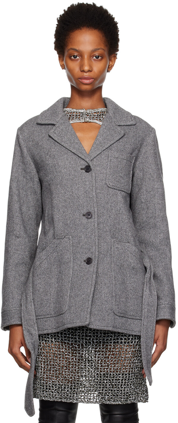 

Серая куртка Helene A.P.C.