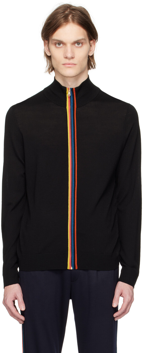 

Черный кардиган в полоску от Artist Paul Smith