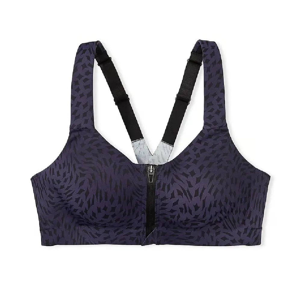 

Спортивный бюстгальтер Victoria's Secret Knockout Front-Close Sports, темно-фиолетовый
