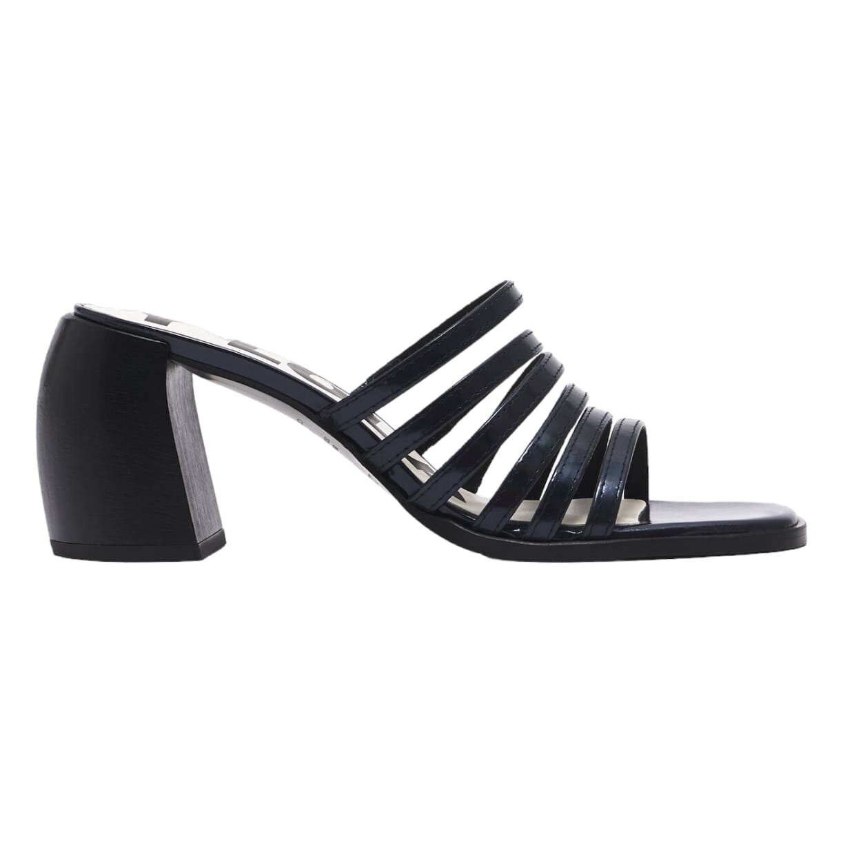 

Мюли Bimba Y Lola Leather Heeled, черный