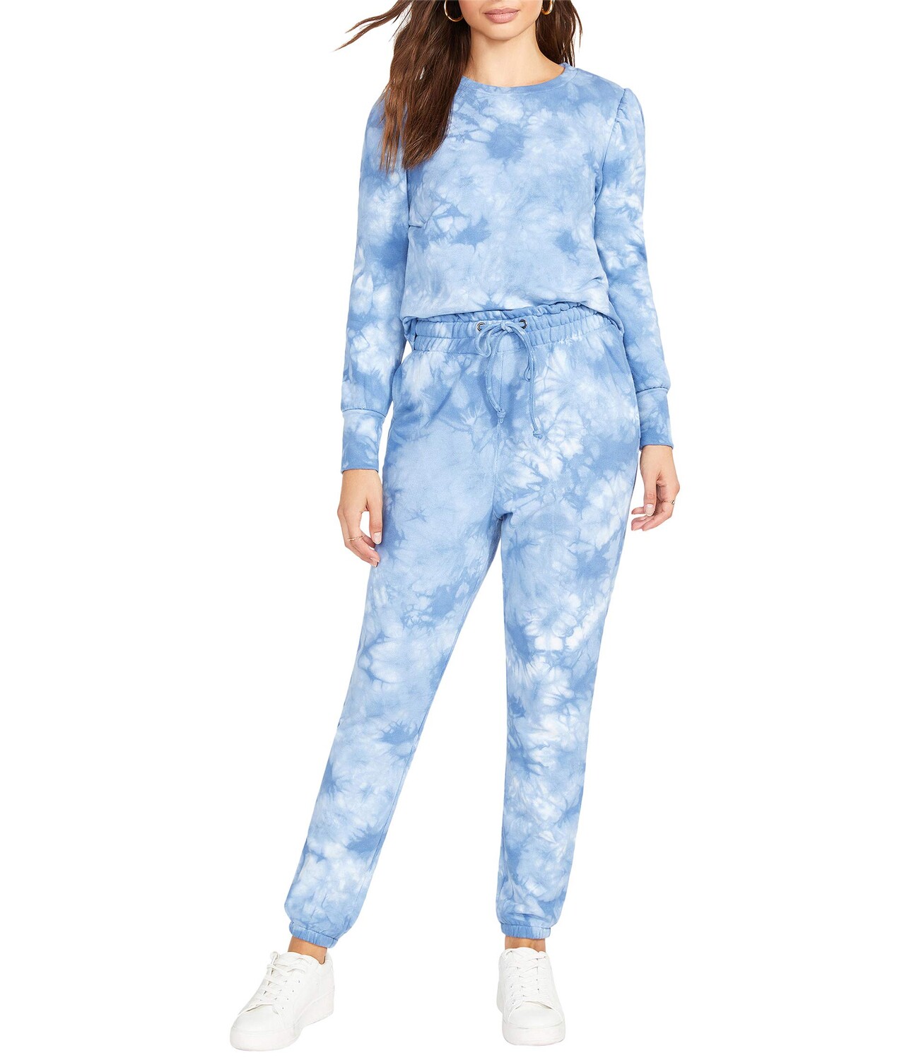 

Джогггеры Steve Madden, Sky Walker Sweatpants - Tie-Dye Fleece Joggers, Синий, Джогггеры Steve Madden, Sky Walker Sweatpants - Tie-Dye Fleece Joggers