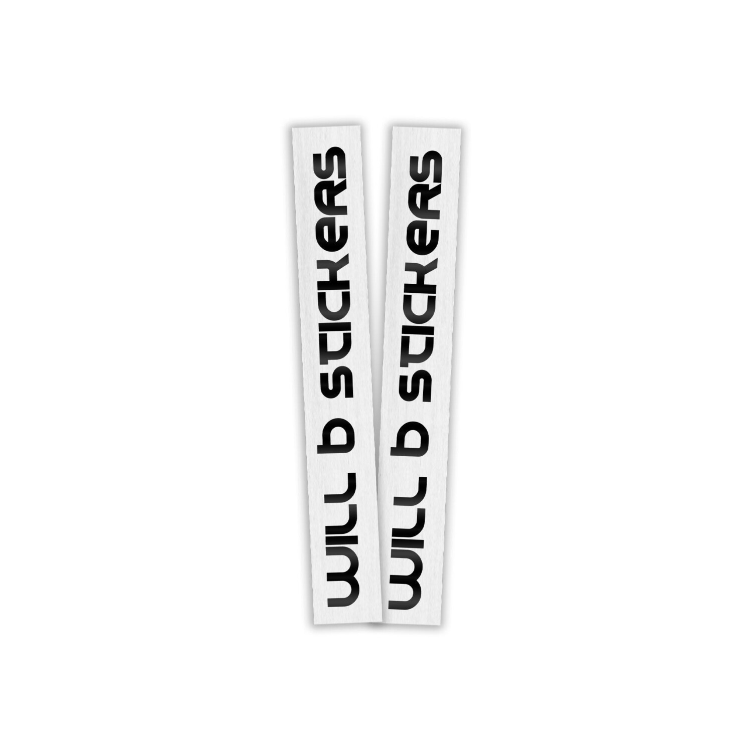 

Две Светоотражающие Наклейки Will B Sticker, черный