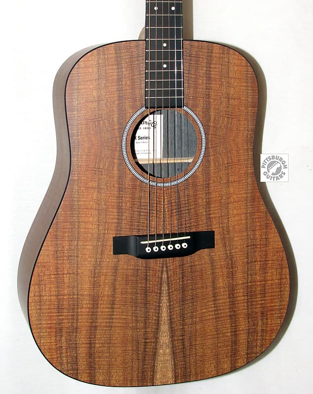 Гитара Martin D-X1E Koa HPL, коричневый цена и фото