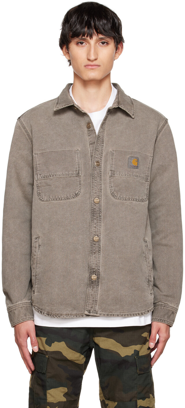 

Серая рубашка Гленн Carhartt Work In Progress