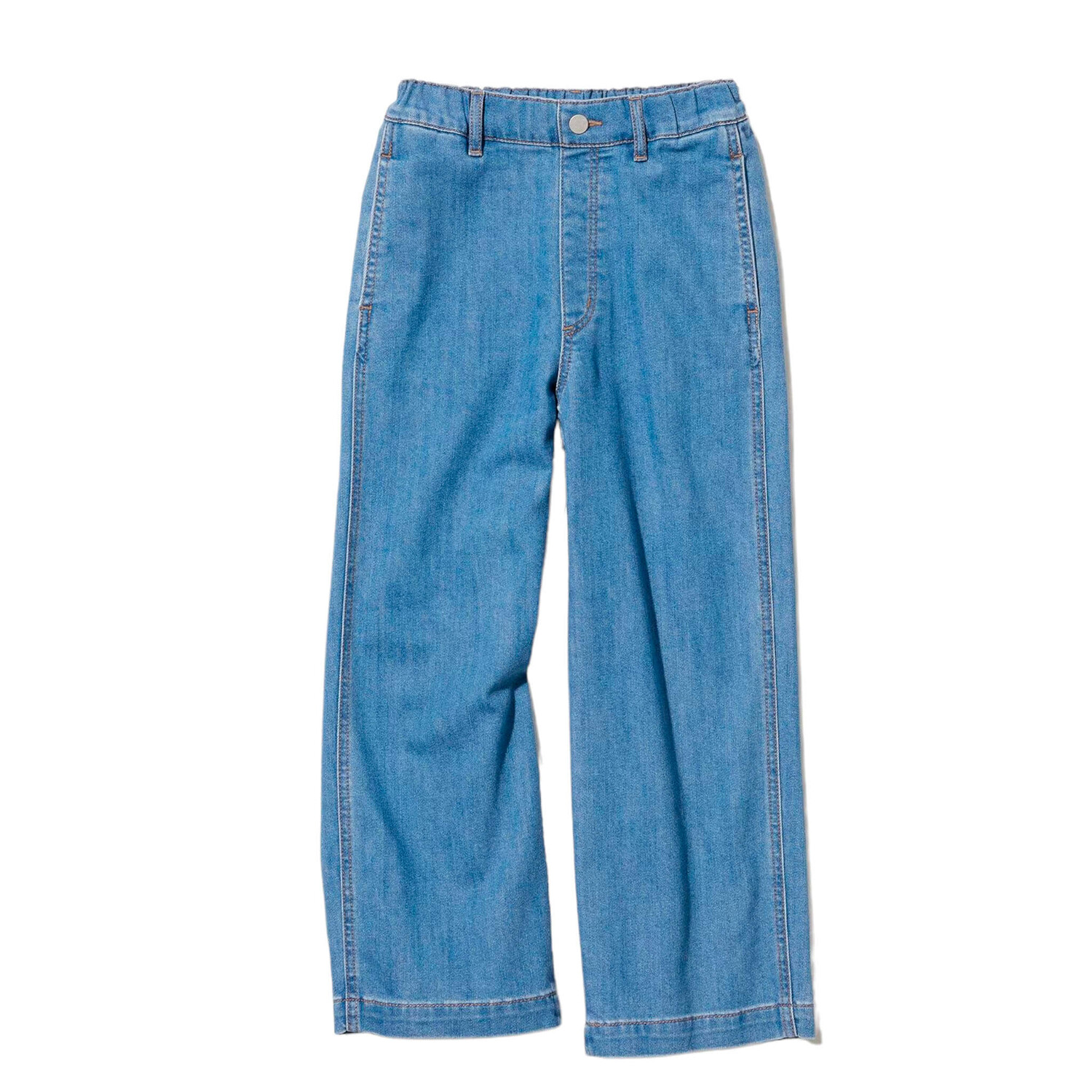

Джинсы Uniqlo Girls Baggy, голубой