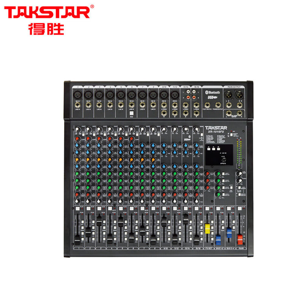 

Аналоговый микшер Takstar XR-1016FX 16-полосный