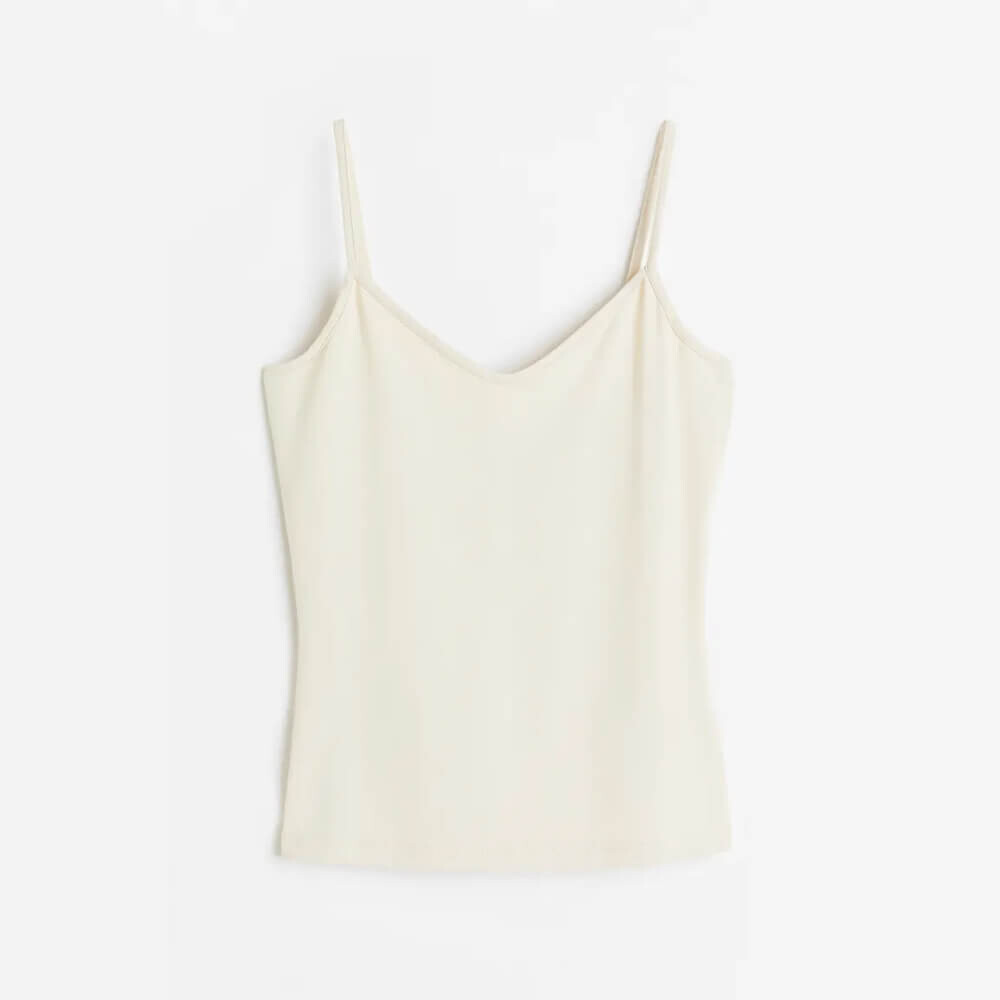 

Топ H&M Tank, кремовый
