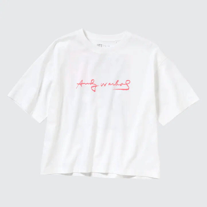 

Футболка Uniqlo UT Andy Warhol Flowers Collection, белый