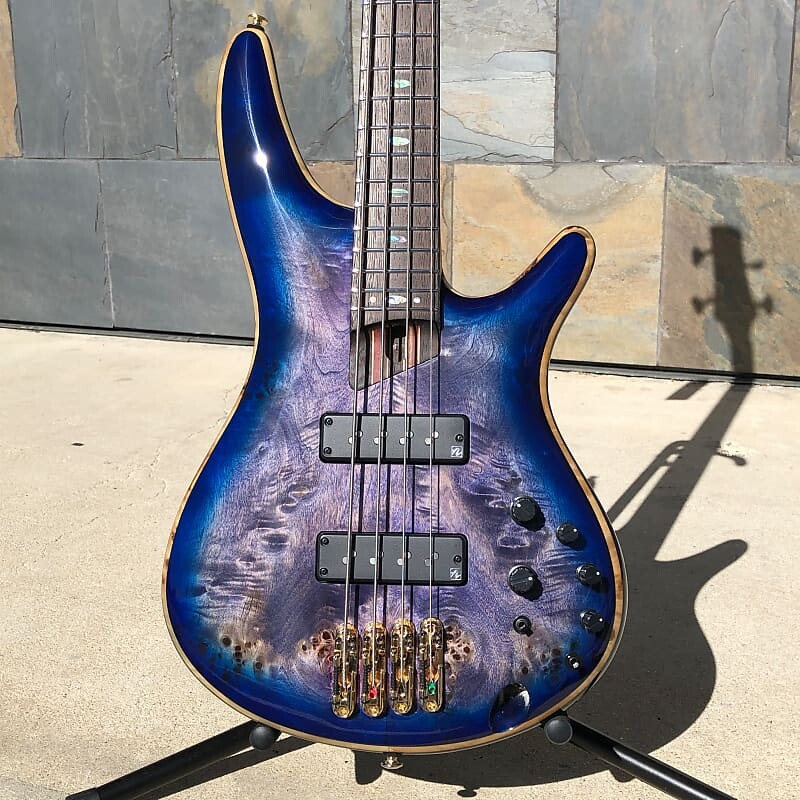 

Ibanez SR2600 Cerulean Blue Burst с чехлом SR2600CBB