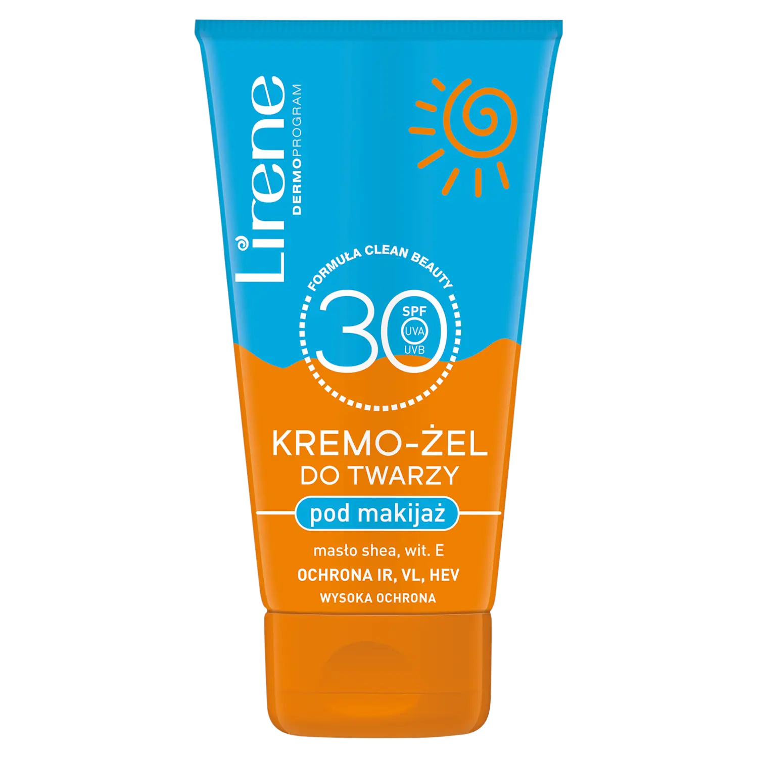 

Lirene Sun крем-гель с SPF30 для лица, 50 мл