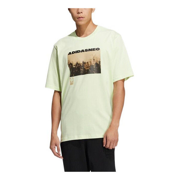 

Футболка Adidas neo logoT, Зеленый