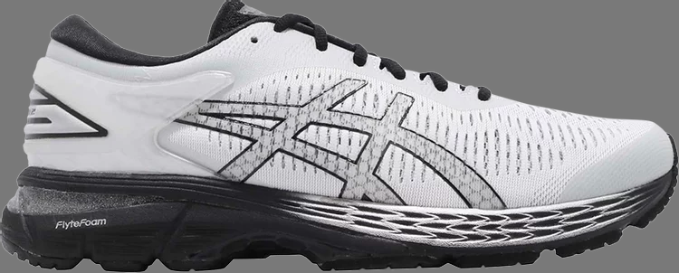 Кроссовки gel kayano 25 'glacier grey' Asics, серый кроссовки gel kayano 25 mid grey asics серый