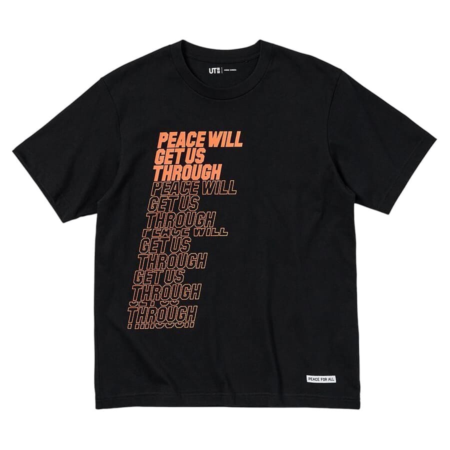 

Футболка Uniqlo Shingo Kunieda, черный