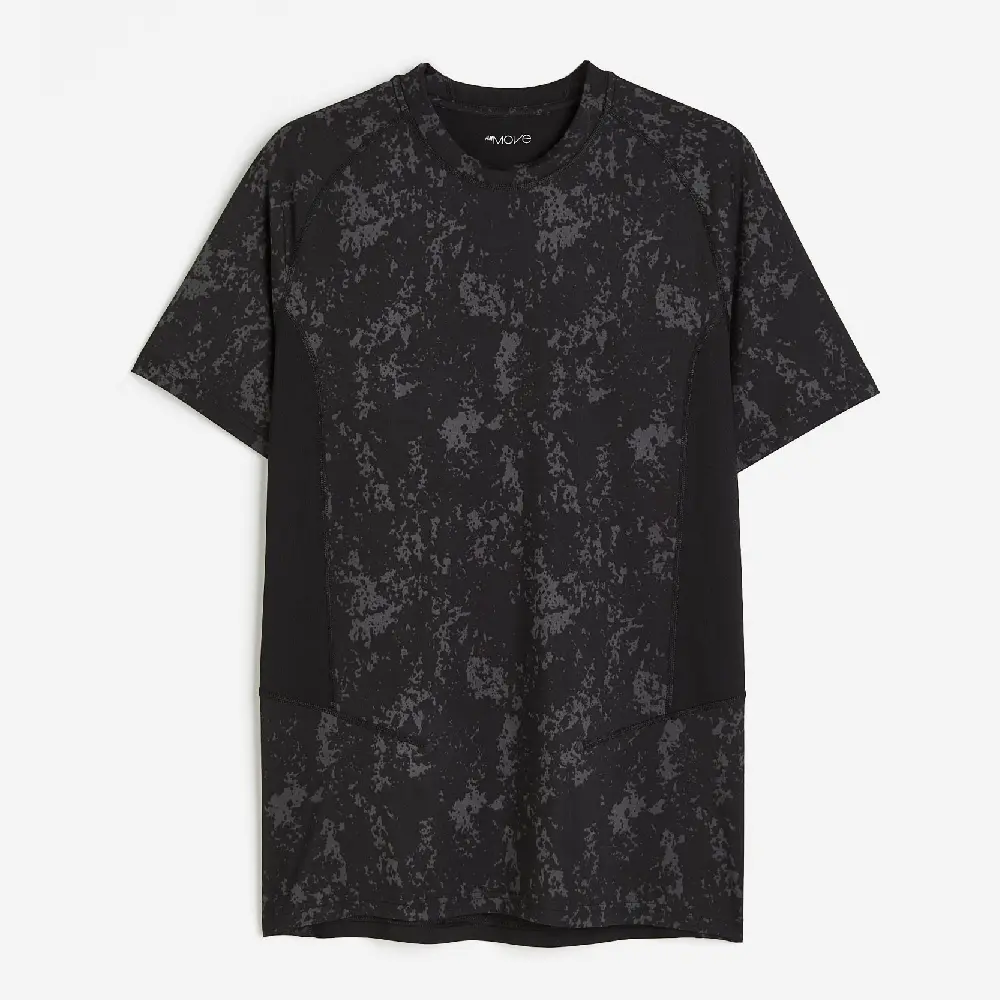 

Футболка H&M Drymove Sports, темно-серый