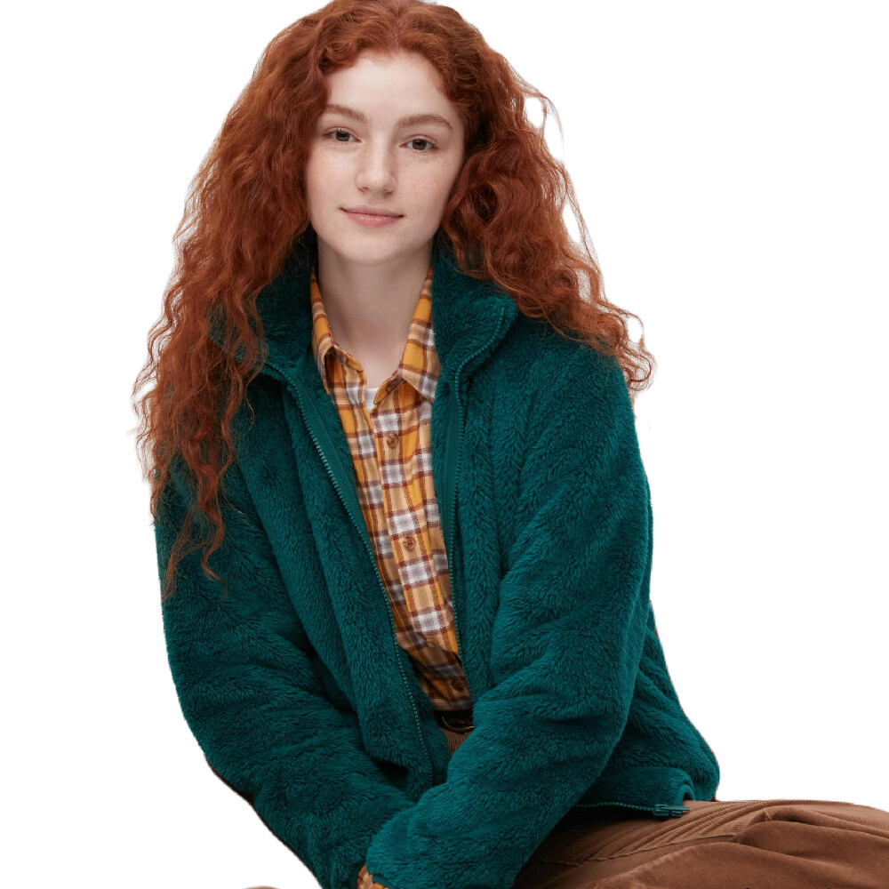 

Толстовка Uniqlo Fluffy Fleece, зеленый