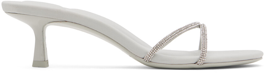 

Серые босоножки на каблуке Dahlia 50 Alexander Wang