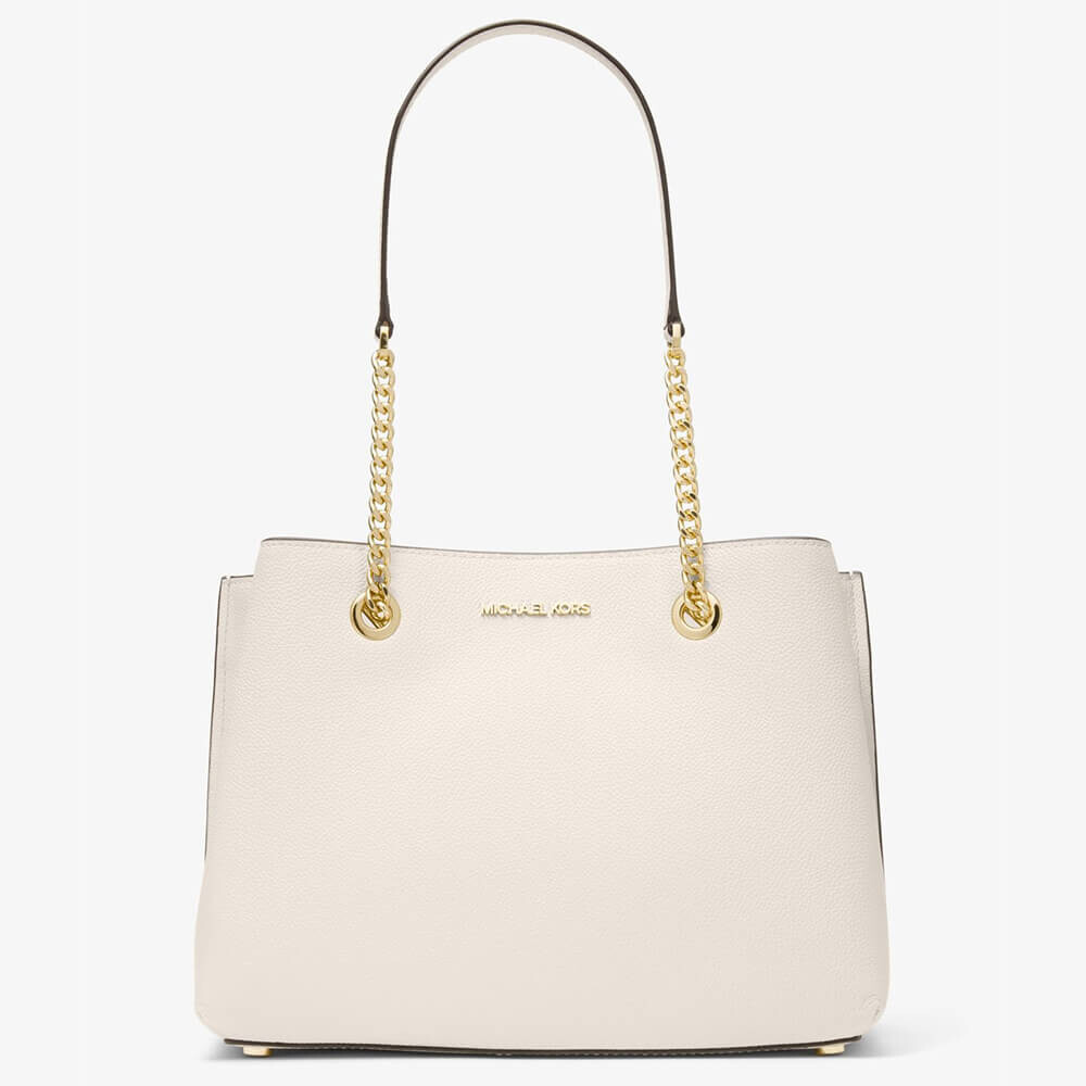 

Сумка Michael Michael Kors Teagan Large Pebbled Leather, кремовый