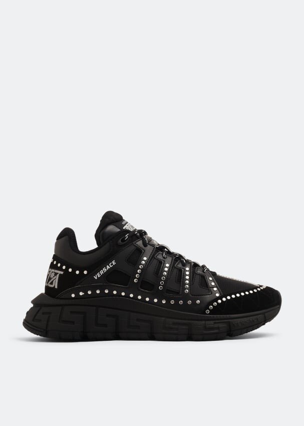 

Кроссовки VERSACE Trigreca sneakers, черный