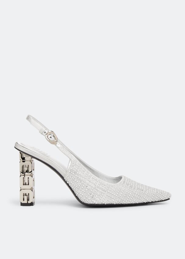 GIVENCHY G Cube slingback pumps