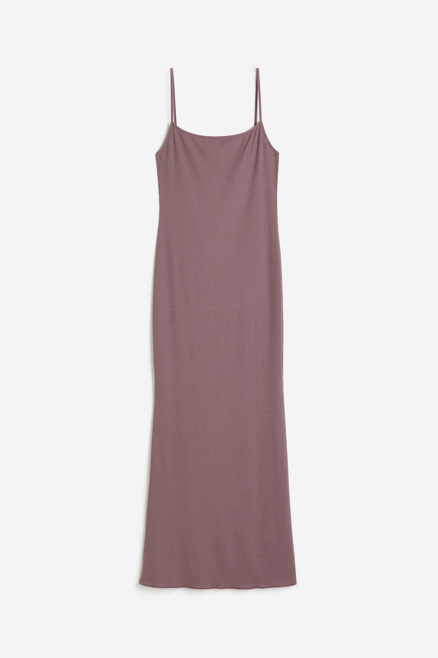 цена Платье H&M Ribbed, серо-фиолетовый