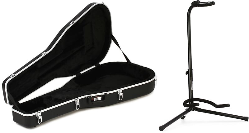 

Gator Deluxe ABS Mold Case - комплект акустической гитары Dreadnought с сценическими стойками XCG-4 Classic Guitar Stand Gator + On-Stage GC-Dread=1 10586=1