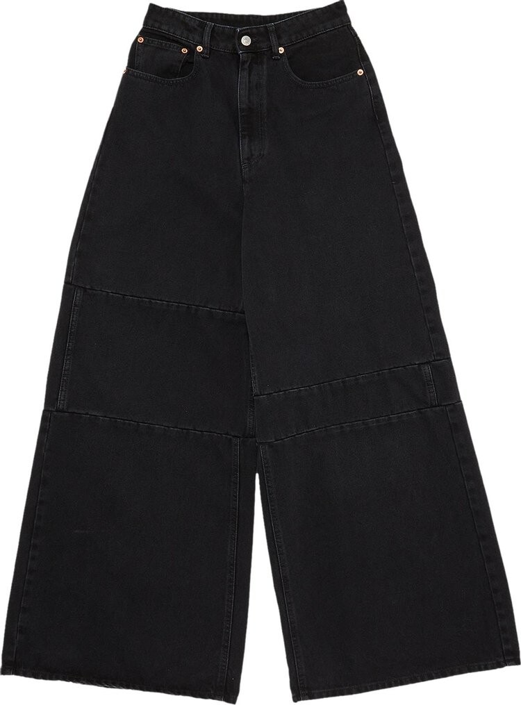 

Брюки MM6 Maison Margiela Pants 5 Pockets 'Black', черный