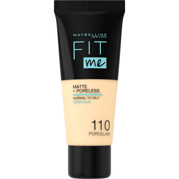 

Maybelline Тональный крем Fit Me Matte & Poreless Foundation 110 Porcelain 30 мл