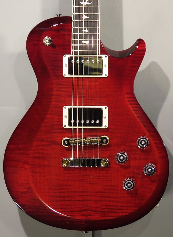 

PRS S2 McCarty 594 Singlecut 2022 Fire Red Burst с сумкой для переноски