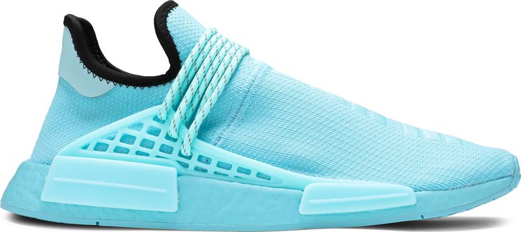 Кроссовки Adidas Pharrell x NMD Human Race 'Aqua', синий - фото