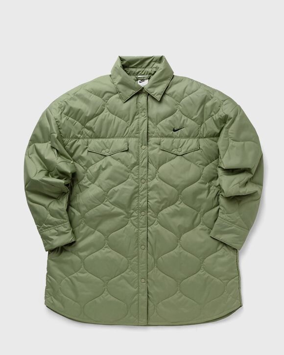

Тренч Nike Nike Sportswear Essentials Women'S Quilted Trench, цвет oil green/black