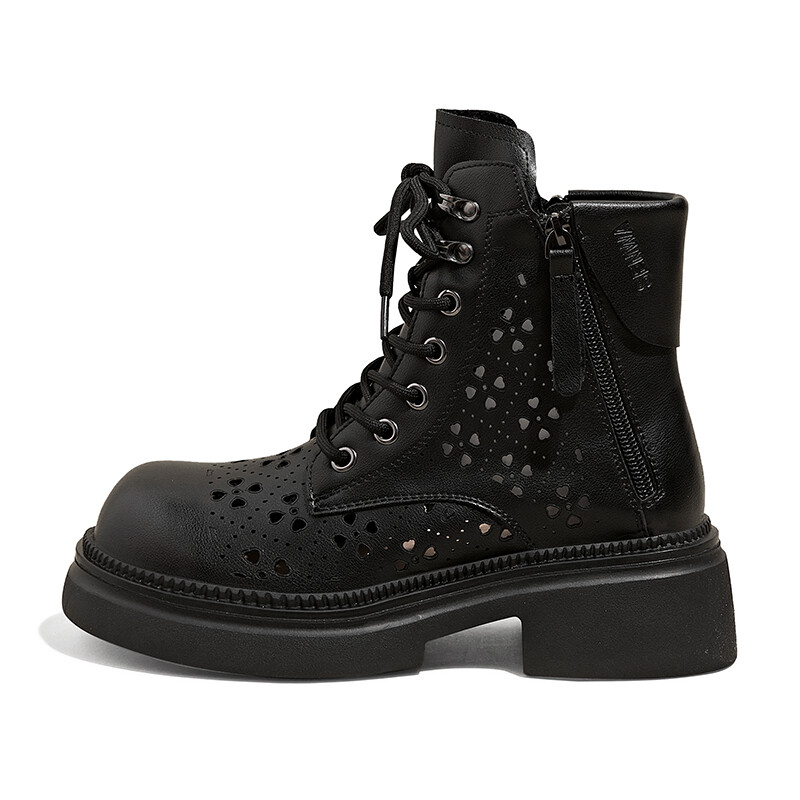 

Ботинки Martin Boot женские A Poinsettia Princess, черный