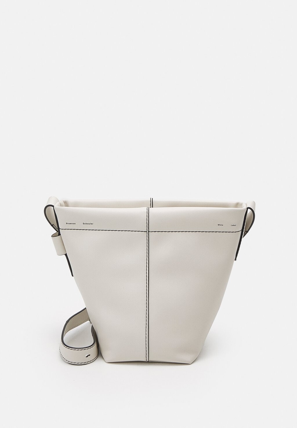 

Сумка Proenza Schouler White Label МИНИ-ВЕДРО БАРРОУ, ваниль