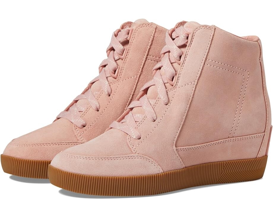 

Кроссовки SOREL Out N About Wedge II, цвет Faux Pink/Gum 2