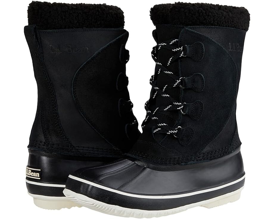 

Ботинки L.L.Bean Snow Lace-Up, цвет Black/Sailcloth