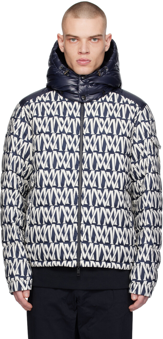 

Темно-синий двусторонний пуховик Tablasses Moncler