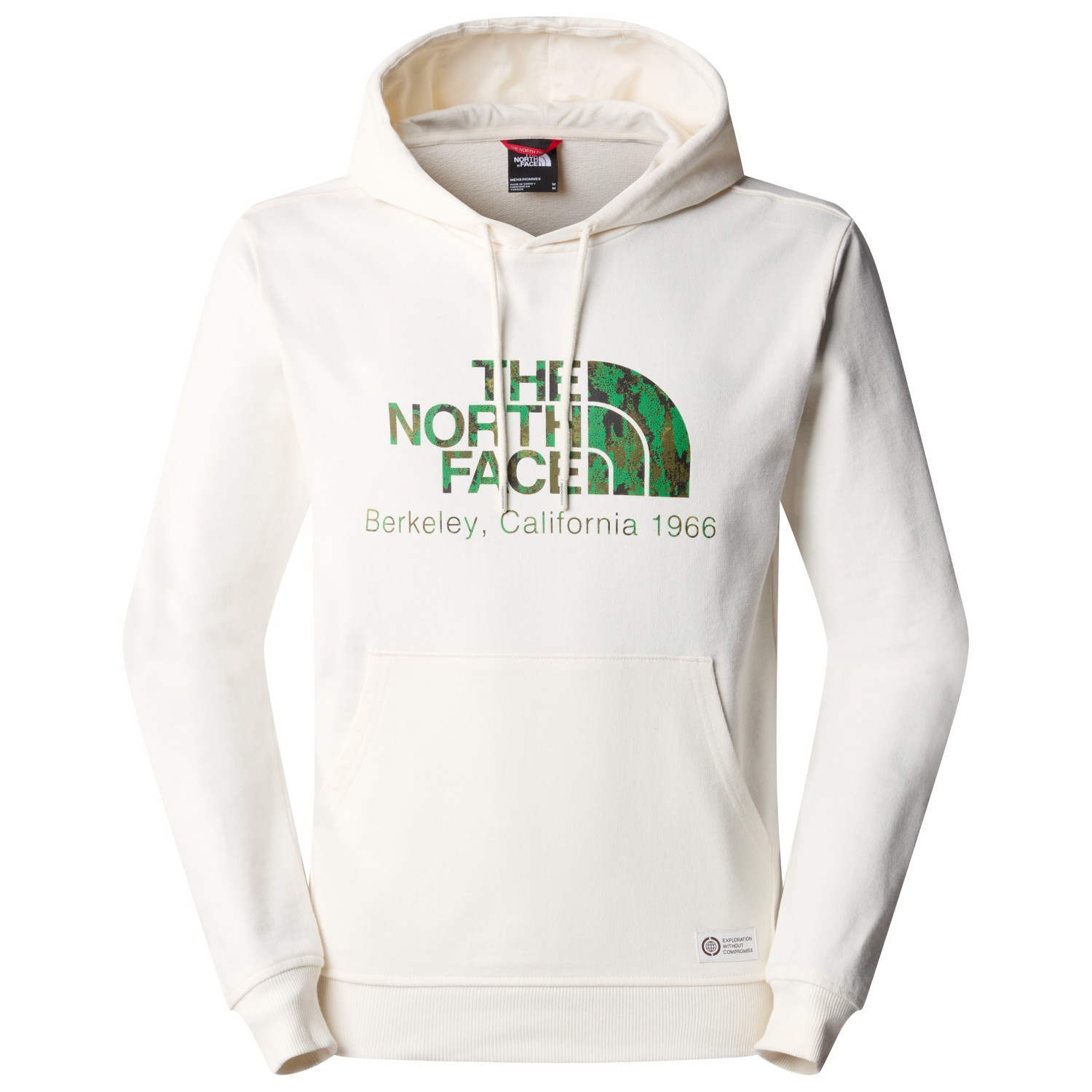 Толстовка с капюшоном The North Face Berkeley California, цвет White Dune мужская толстовка the north face explorer fleece hoodie