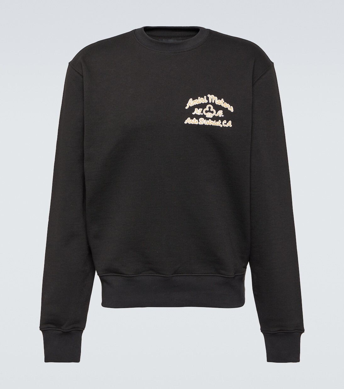 

Толстовка motors из хлопкового джерси Amiri, черный