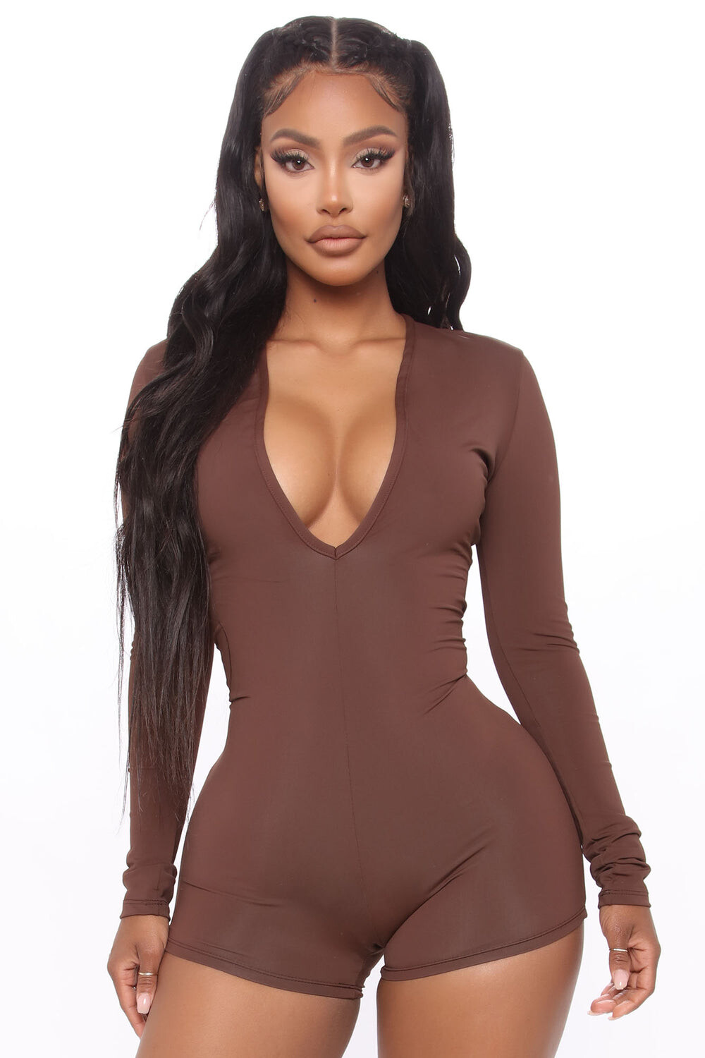

Комбинезон Fashion Nova DT1638RP, коричневый