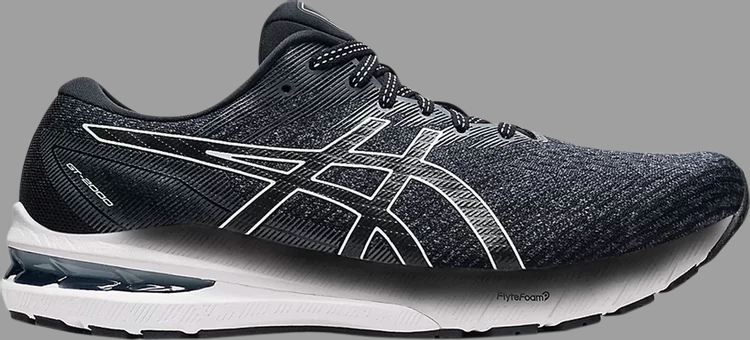 Кроссовки gt 2000 10 'black white' Asics, черный - фото