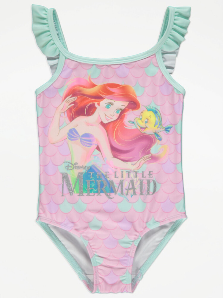 

Розовый купальник Disney The Little Mermaid с оборками George., розовый