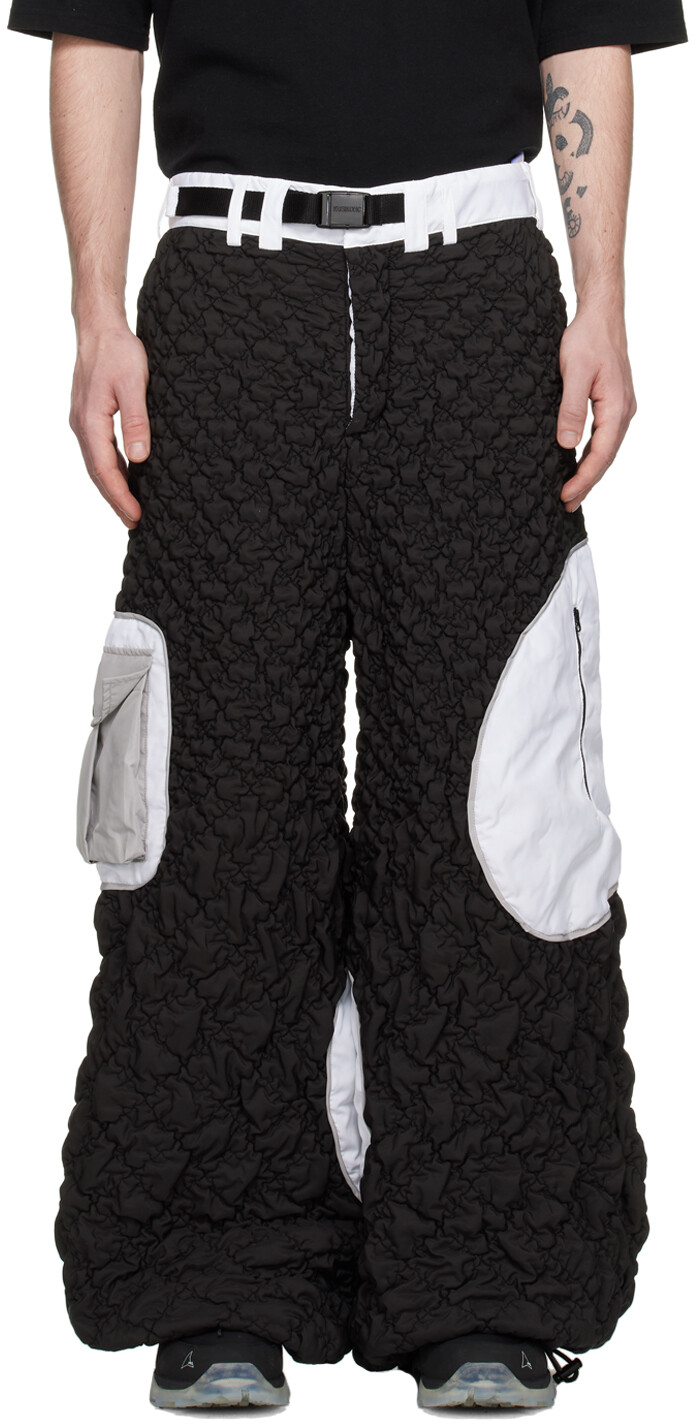 

Эксклюзивные черные брюки SSENSE KUSIKOHC, Черный