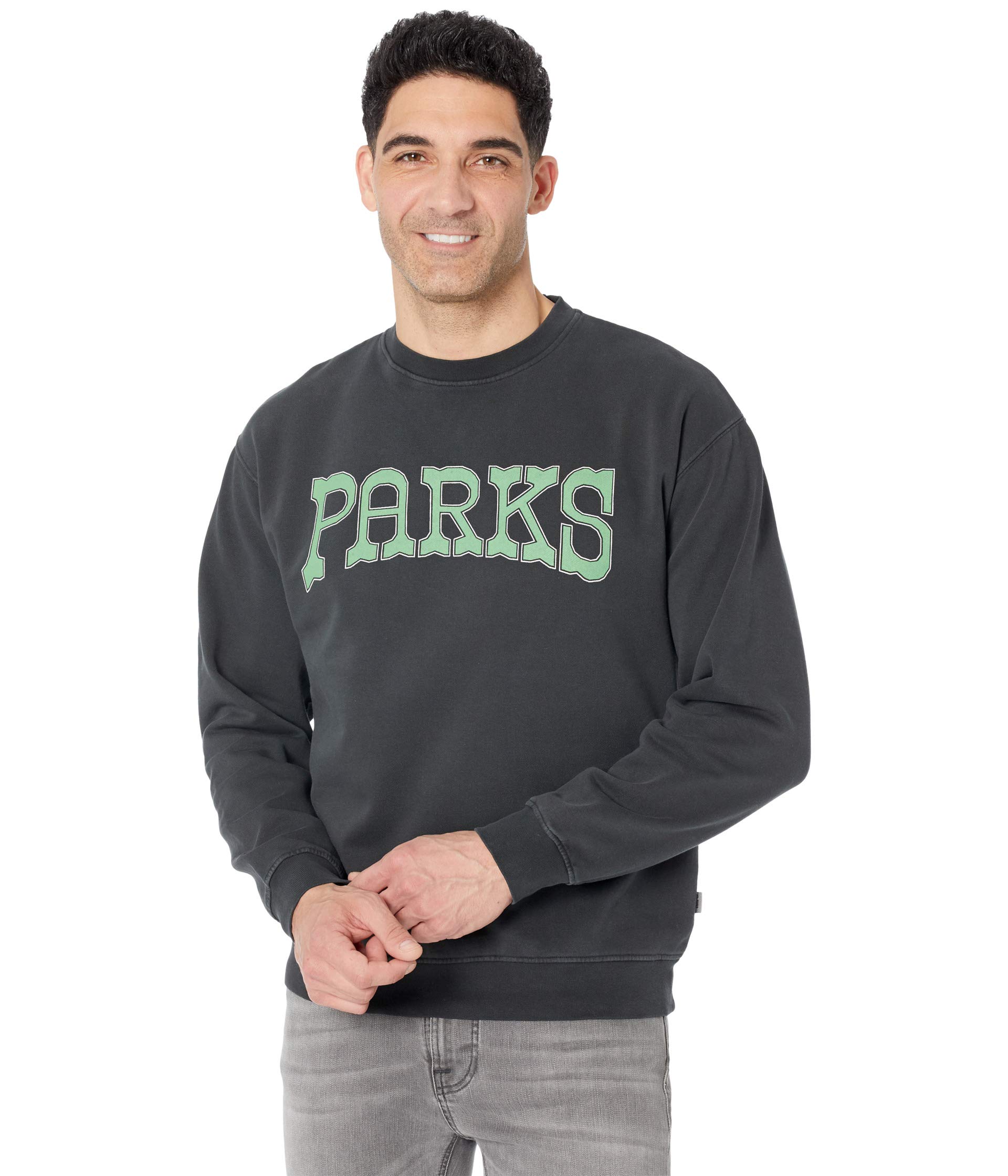 худи parks project parks fill in hoodie коричневый Худи Parks Project, Parks Crew Neck Sweatshirt