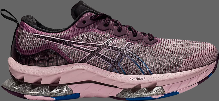 Кроссовки wmns gel kinsei blast le 'deep plum barely rose' Asics, фиолетовый - фото