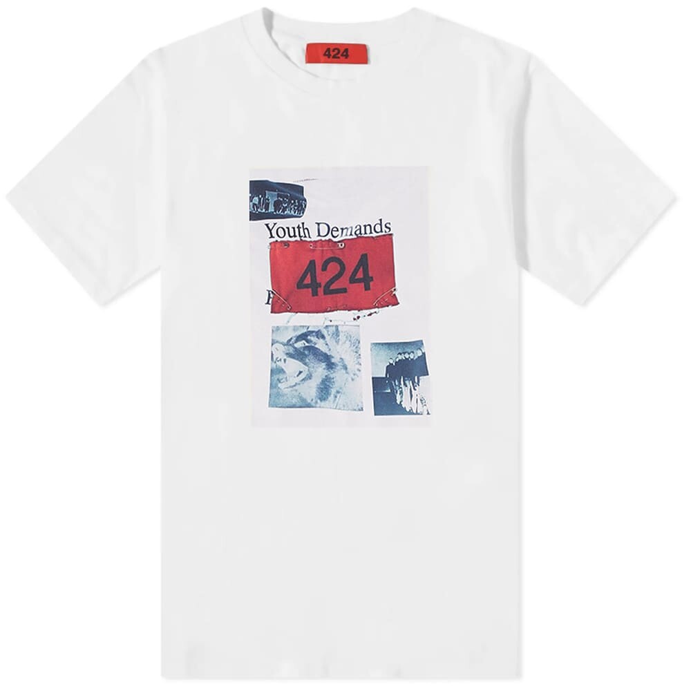 

Футболка 424 Youth Demands Tee, Белый