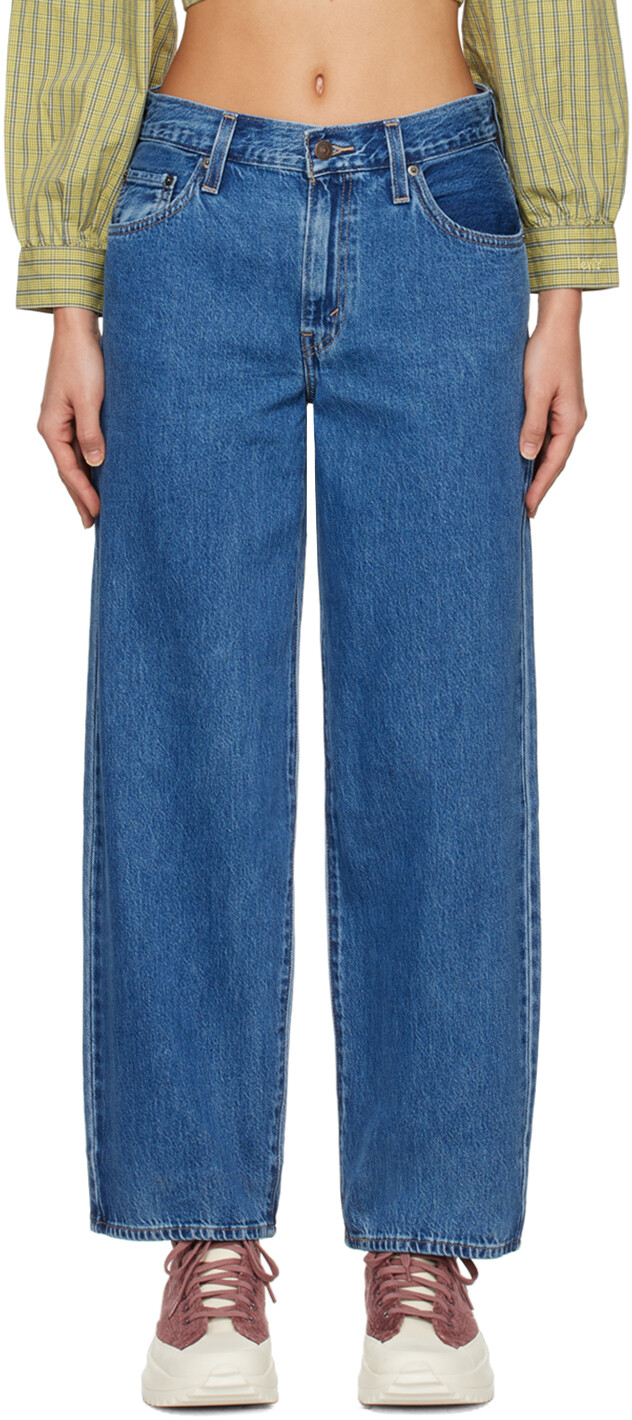 

Джинсы цвета индиго Baggy Dad Levi's