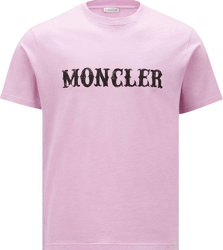 

Футболка Moncler Genius Short-Sleeve T-Shirt 'Pink', розовый